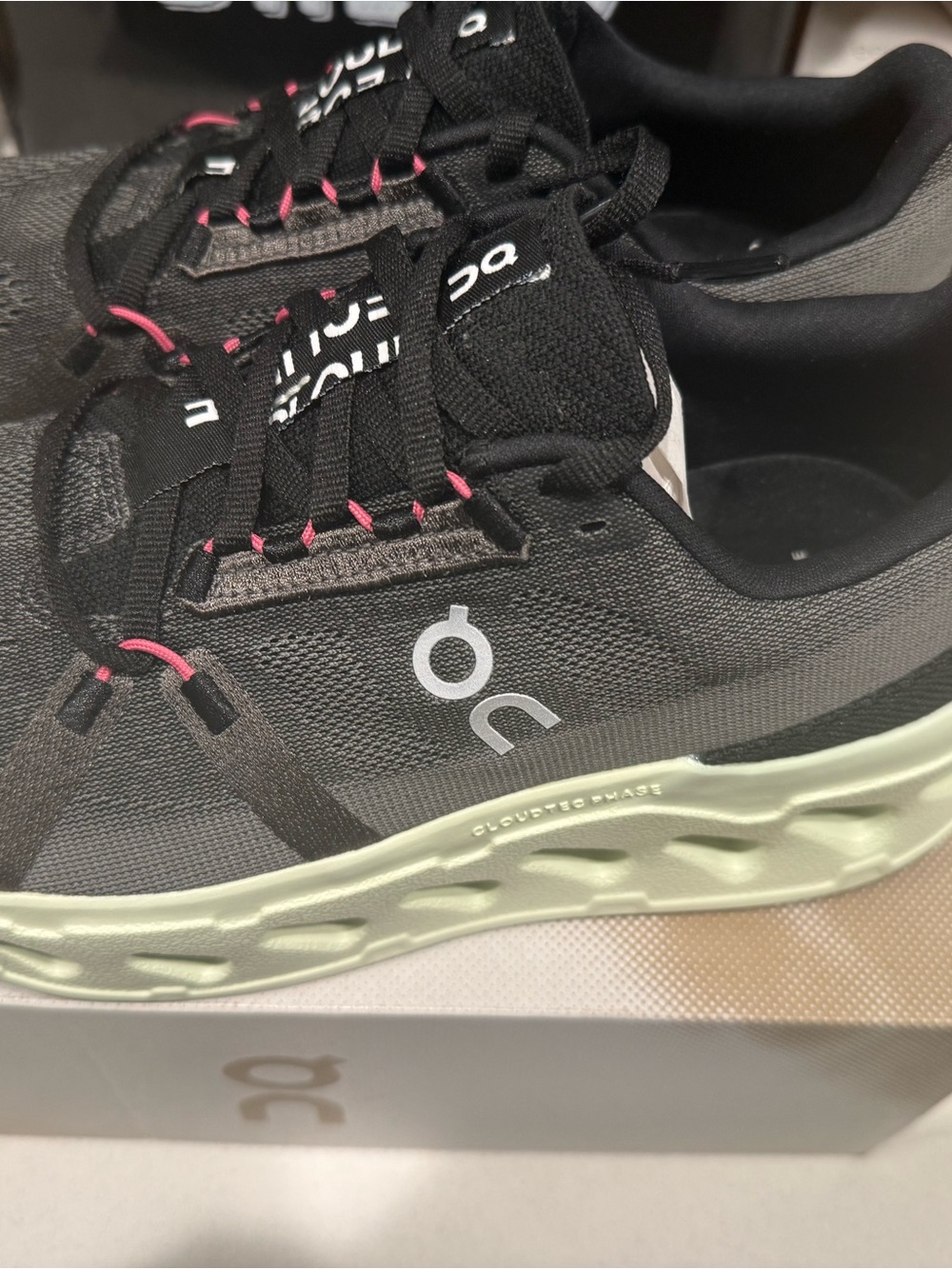 On cloud On Men’s Cloudelipse Men’s NIB Running Shoes Rock/Lima Size 7.5 - Picture 2 of 10
